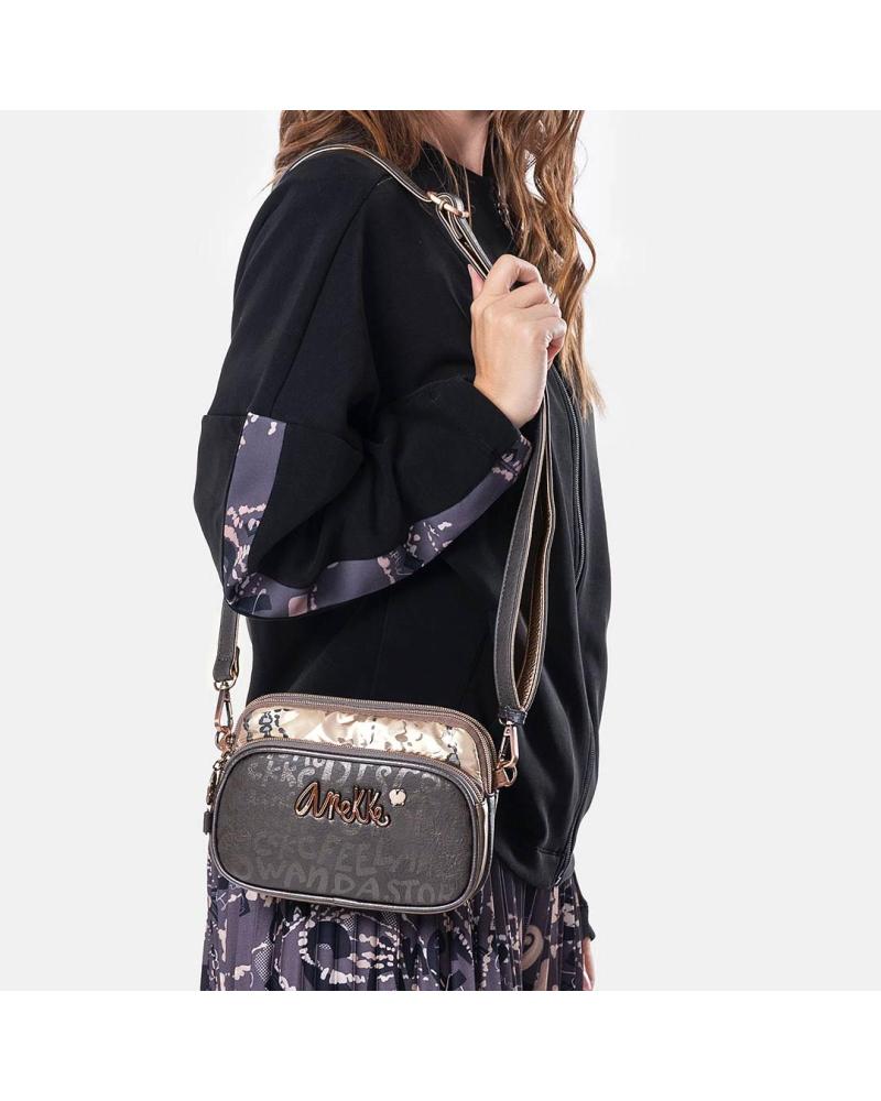 ANEKKE 41783-445 INTENTIONS CROSSBODY BAG DARK GREY GRIS OSCURO