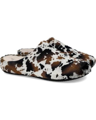 PANTOFOLE GARZON 15300-373 STAMPA ANIMALIER SABBIA ARENA