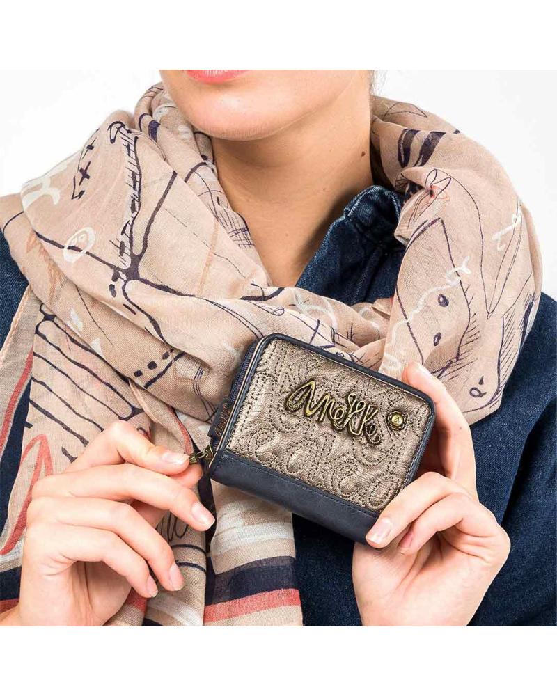 PORTAFOGLIO PICCOLO RFID ANEKKE BOUTIQUE 41859-903 BLU AZUL