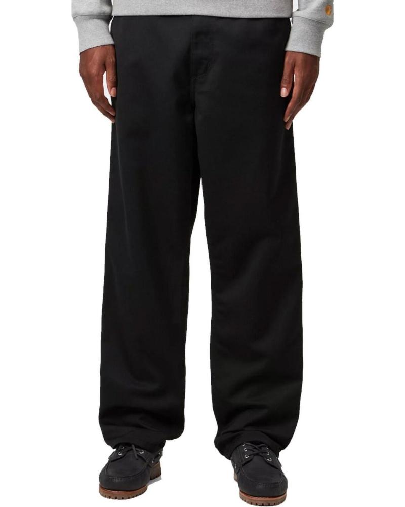 CARHARTT WIP PANTALON CHINO SIMPLE PANT BLACK RINSED NAN