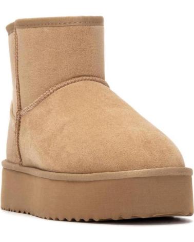 XTI BOTA CURTA DE CAMURÇA BEGE 144441 BEIGE