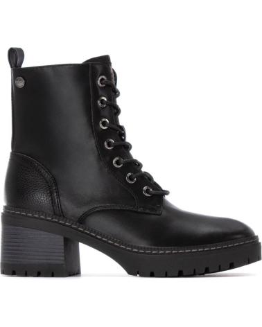 XTI 144454 SCHWARZER MILITÄRSTIEFEL NEGRO
