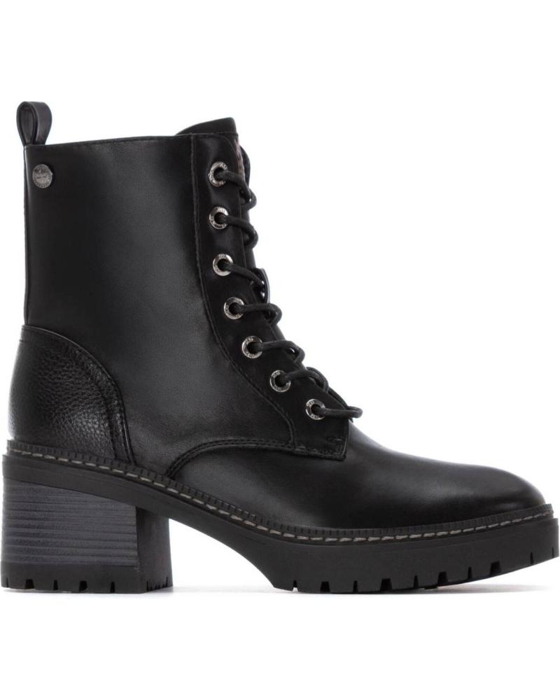 XTI 144454 SCHWARZER MILITÄRSTIEFEL NEGRO