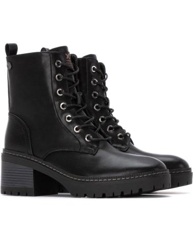 XTI 144454 SCHWARZER MILITÄRSTIEFEL NEGRO