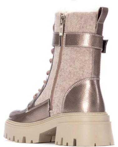 XTI 144669 NUDE STIEFELETTEN MIT PROFILSOHLE NUDE