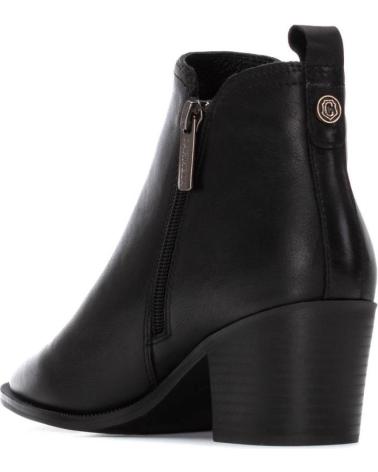 CARMELA 162585 - BOTÍN DE PIEL NEGRO NEGRO