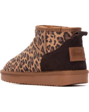BOTA CURTA CARMELA 162635 ESTAMPA LEOPARDO LEOPARDO