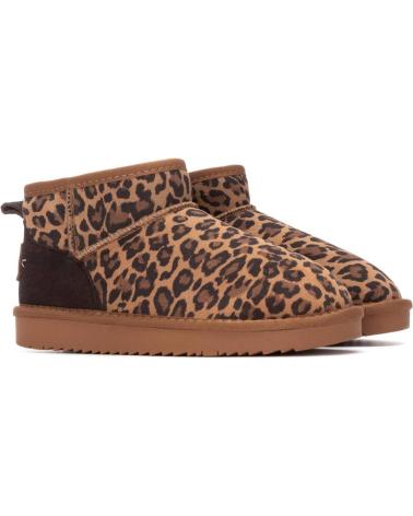 BOTA CURTA CARMELA 162635 ESTAMPA LEOPARDO LEOPARDO