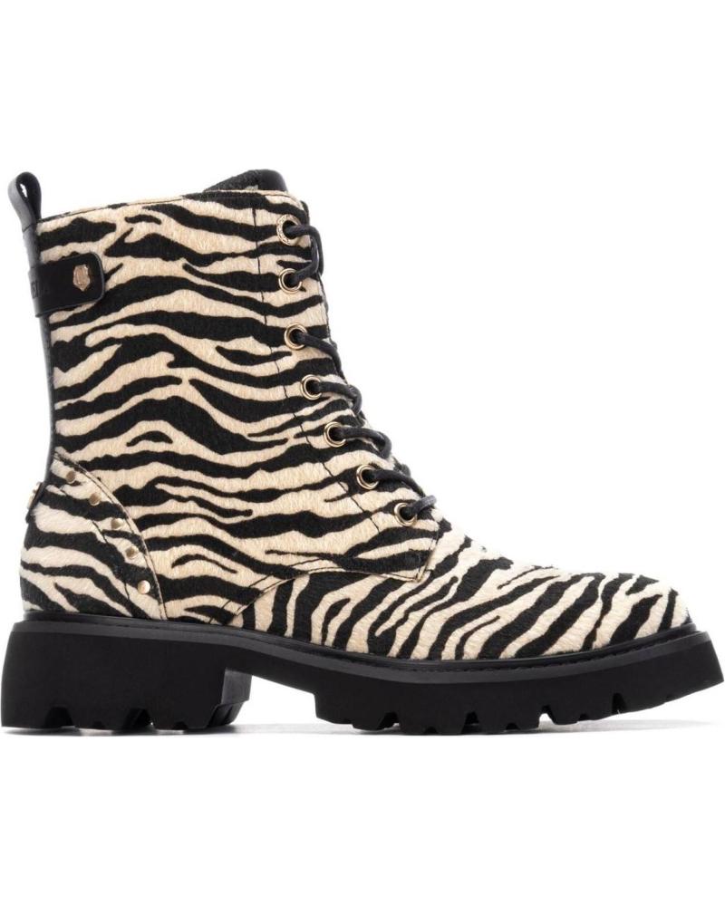 BOTA MILITAR CARMELA 162665 ESTAMPA ZEBRA CEBRA