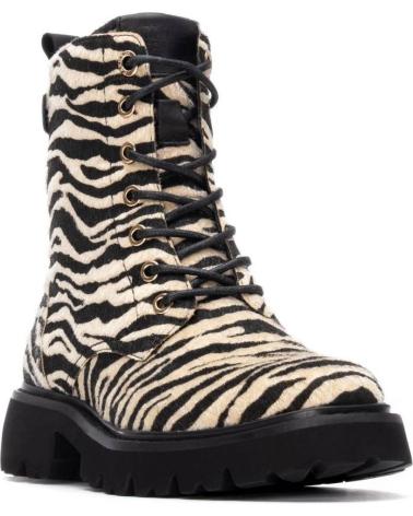 BOTA MILITAR CARMELA 162665 ESTAMPA ZEBRA CEBRA