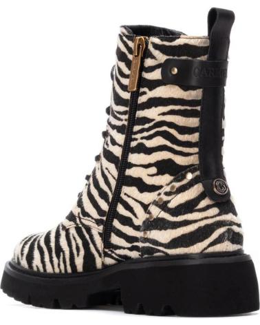 BOTA MILITAR CARMELA 162665 ESTAMPA ZEBRA CEBRA
