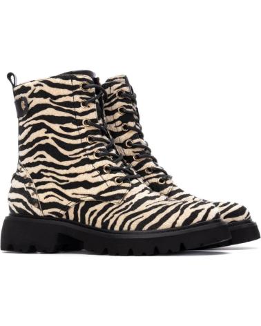 BOTA MILITAR CARMELA 162665 ESTAMPA ZEBRA CEBRA