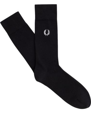 CHAUSSETTES FRED PERRY CLASSIC LAUREL WREATH NOIR BLACK
