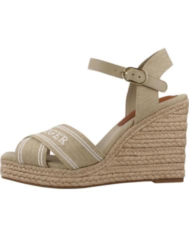 Sandales-De-Mujer-TOMMY-HILFIGER-CANAMO-MUJER-TOMMY-FW08668-BEIGE