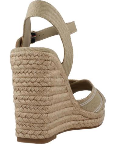 TOMMY HILFIGER SANDALIAS MUJER MODELO FW0FW08668 COLOR MARRON CLARO ACC