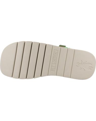 SANDALES FLY LONDON SUKI VERT BRIGHTGRE BRIGHTGRE
