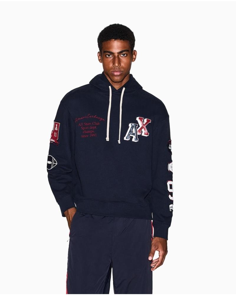 ARMANI EXCHANGE AX SUDADERAS DE CHICO XM000749AF12656 AZUL