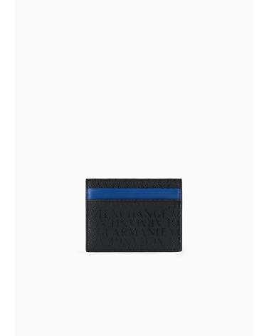 CARTEIRA ARMANI EXCHANGE AX 958053CC831 PRETO-AZUL VARIOS COLORES