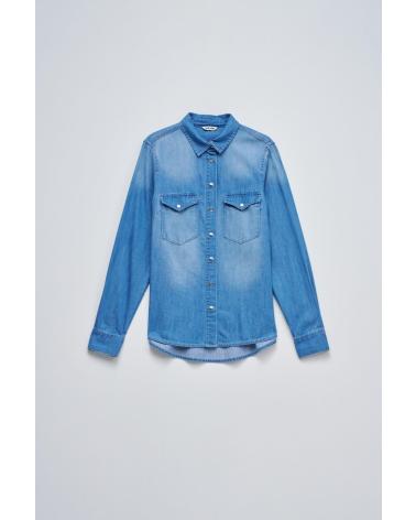 SALSA JEANSHEMD DAMEN 21010454 MEDIUM USED VARIOS COLORES