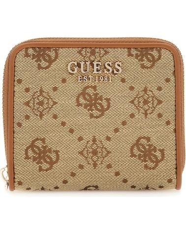 GUESS CARTEIRA MONOGRAM SWJP9654137 MARROM COM ZÍPER MARRóN
