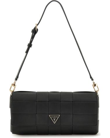MALA DE OMBRO GUESS HWWG9661190 PRETO NEGRO