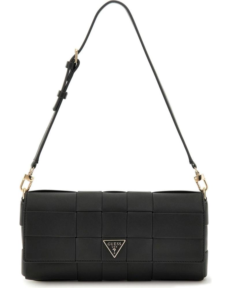 MALA DE OMBRO GUESS HWWG9661190 PRETO NEGRO