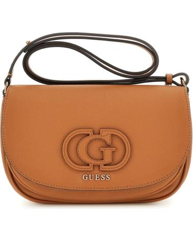 BOLSA A TIRACOLO GUESS HWBG9536210 MARROM MARRóN