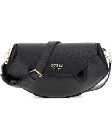 BOLSA A TIRACOLO GUESS HWBG7898200 PRETO NEGRO