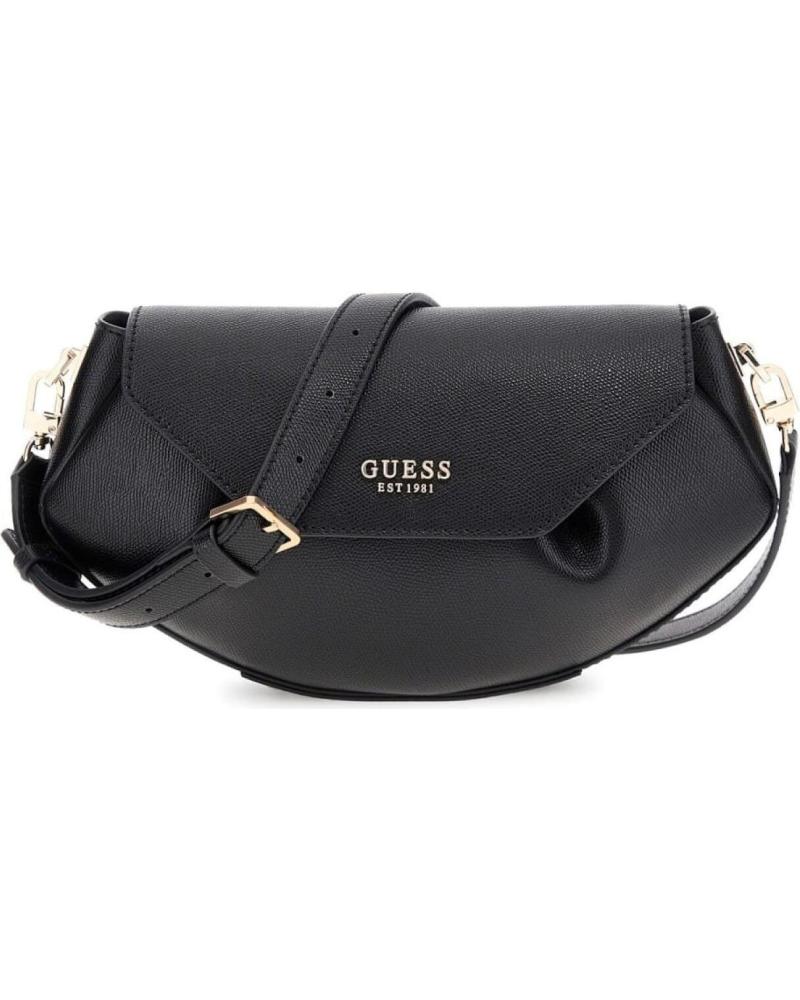 BOLSA A TIRACOLO GUESS HWBG7898200 PRETO NEGRO