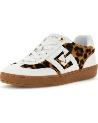 SAPATILHA GUESS FLTNC2PEL12 COM ESTAMPADO ANIMAL VARIOS COLORES