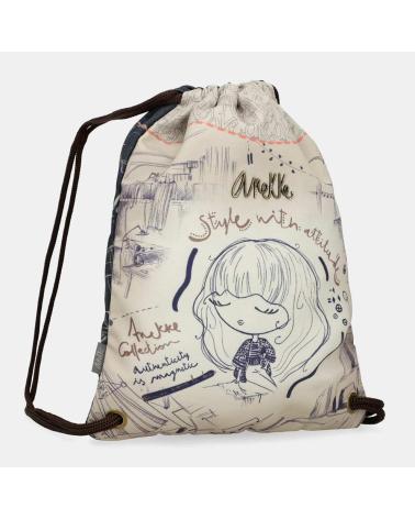 ANEKKE SAC À DOS SACO STUDIO 41484-004 BEIGE BEIGE