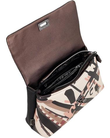 PETIT SAC ANEKKE PARISIAN AVEC ANSE COURTE ET BANDOULIÈRE MARRON 41811-408 MARRON