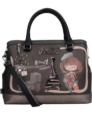 BOLSO DE ASA CORTA ANEKKE MADEMOISELLE MARRÓN - REF. 41801-061 MARRON