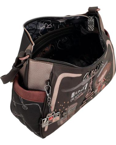 GRAND SAC À BANDOULIÈRE ANEKKE MADEMOISELLE MARRON - RÉF. 41803-002 MARRON