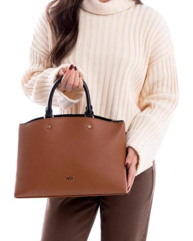 BOLSO SHOPPER XTI 184507 GRANDE CON ASA DE MANO CAMEL CAMEL