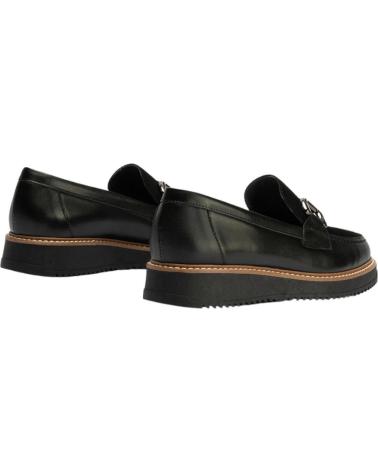 PITILLOS MOCASÍN ANTE NEGRO COMBINADO NEGRO