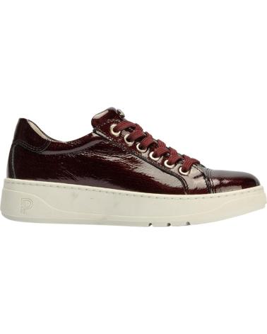 PITILLOS ZAPATILLA BASKET EN CHAROL BURDEOS BURDEOS