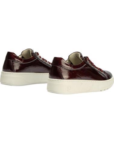 PITILLOS ZAPATILLA BASKET EN CHAROL BURDEOS BURDEOS