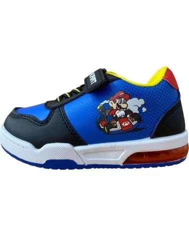 LEOMIL ZAPATILLAS DEPORTIVAS MB2555 MARIO AZUL CON LUCES