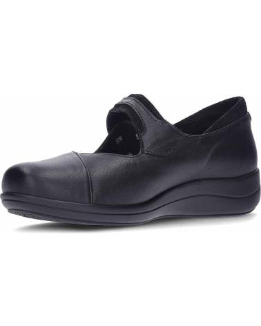 MANOLETINA COMFORT CLASS 5012-CL NEGRA CON CIERRE AUTOADHERENTE NEGRO