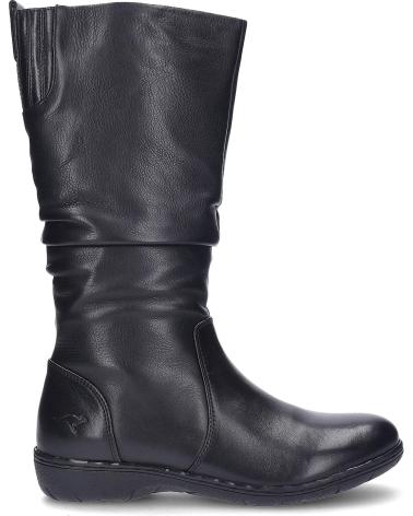 KANGAROOS STIVALI BASSI 887 CON CERNIERA - NERO NEGRO