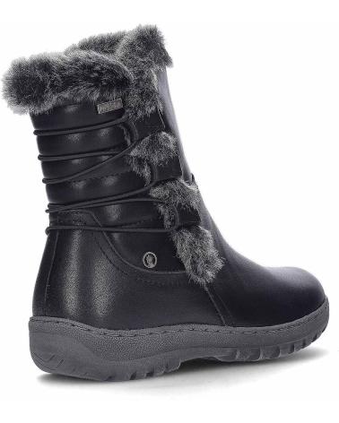 CORONEL TAPIOCCA BOTTES IMPERMÉABLES T711 NOIRES AVEC DOUBLURE EN FOURRURE NEGRO