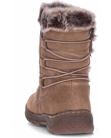CORONEL TAPIOCCA WASSERDICHTE STIEFEL T711 TAUPE MIT BRAUNEM FELLFUTTER MARRóN