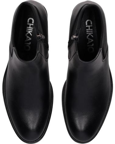 CHIKA10 BAIDEN 13 CHELSEA STIEFEL SCHWARZ NEGRO-BLACK