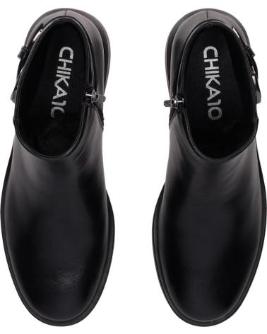CHIKA10 BOTINES DE TACON MUJER DANKI 04 NEGRO