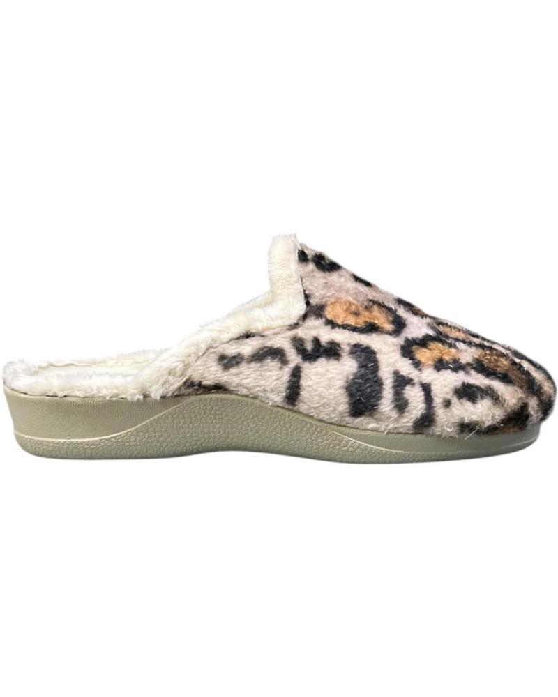 CALZADOMANIA ZAPATILLA LEOPARDO CAMEL