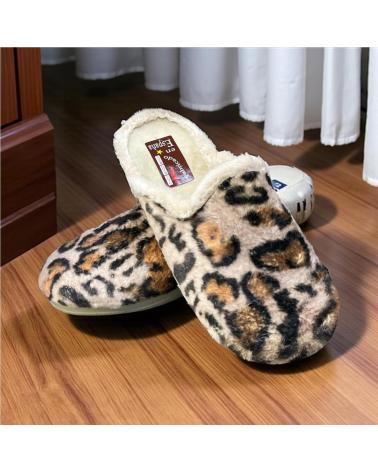 CALZADOMANIA ZAPATILLA LEOPARDO CAMEL
