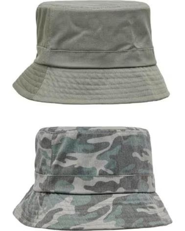 NAME IT CONFEZIONE DA 2 CAPPELLI DA PESCATORE REVERSIBILI PER BAMBINI VERDE
