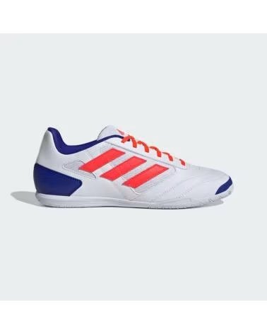 CHAUSSURES DE FUTSAL ADIDAS SUPER SALA 2 IG8757 BLANCHES ORANGES BLEUES BLANCO
