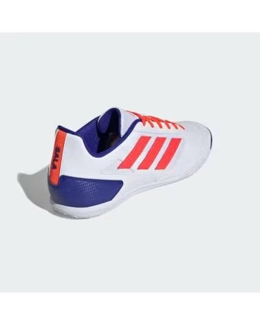 CHAUSSURES DE FUTSAL ADIDAS SUPER SALA 2 IG8757 BLANCHES ORANGES BLEUES BLANCO